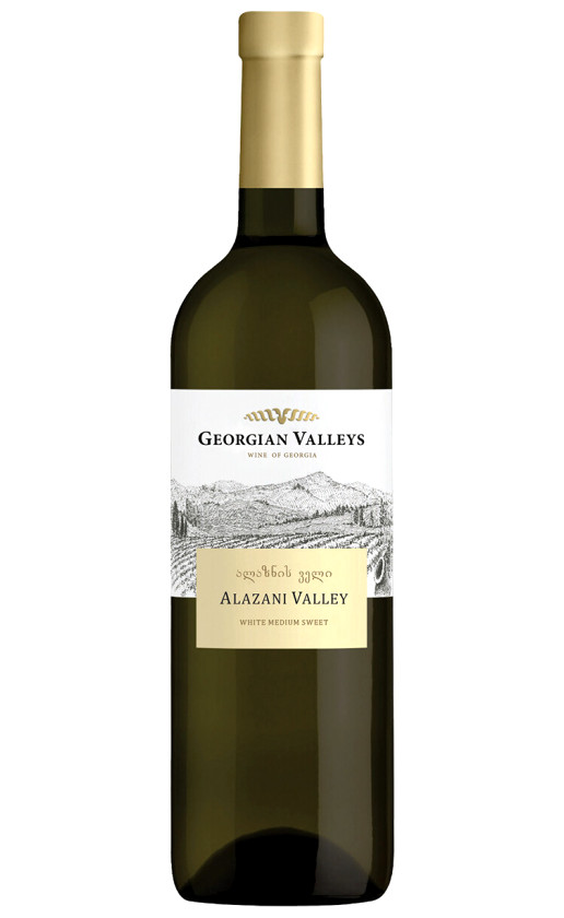 Вино Georgian Valleys Alazani Valley White