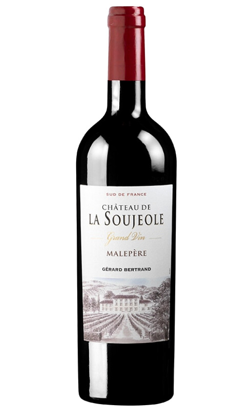 Wine Gerard Bertrand Chateau De La Soujeole Rouge Malepere 2016