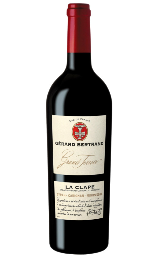 Wine Gerard Bertrand Grand Terroir La Clape 2015