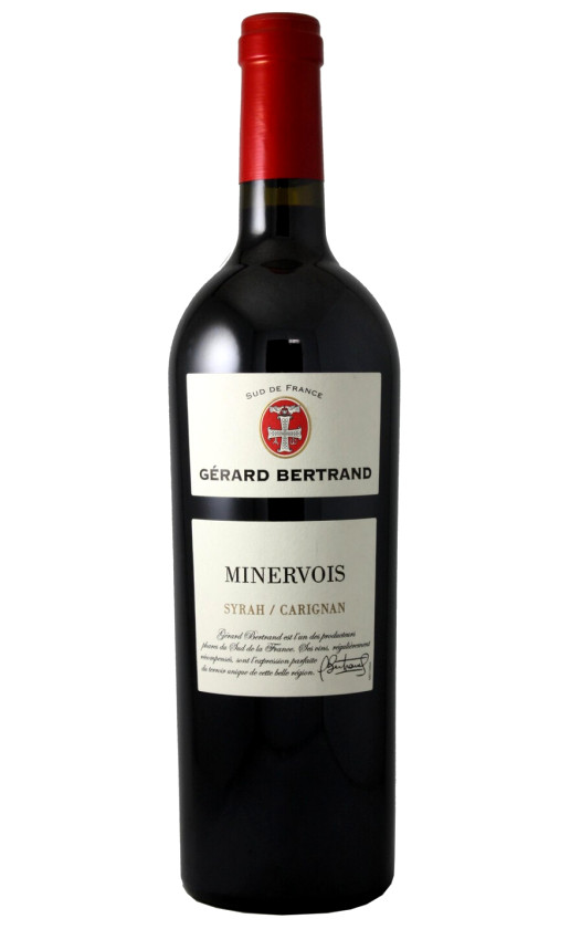 Вино Gerard Bertrand Minervois 2016