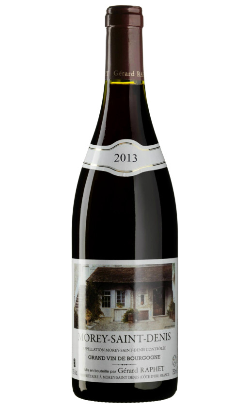Wine Gerard Raphet Morey Saint Denis 2013