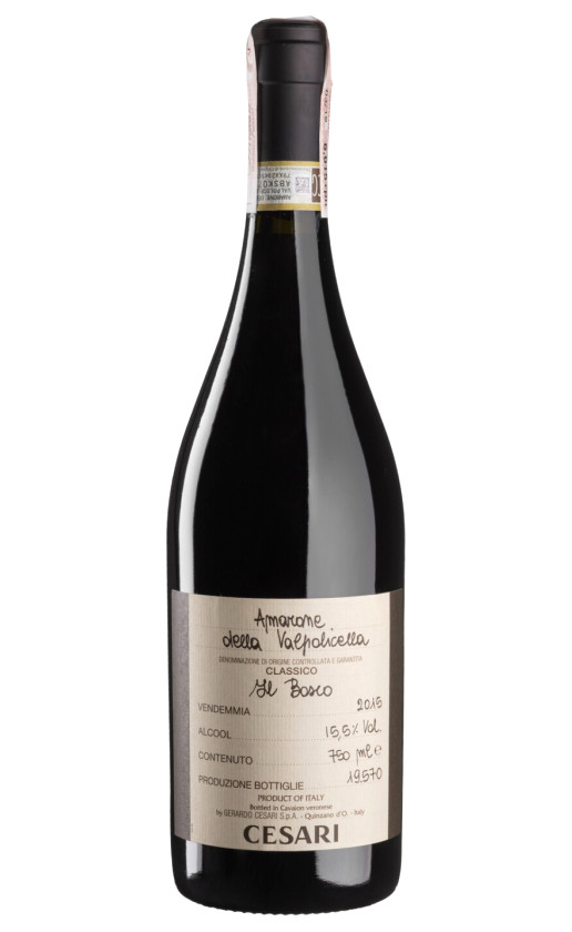 Wine Gerardo Cesari Il Bosco Amarone Della Valpolicella Classico 2015