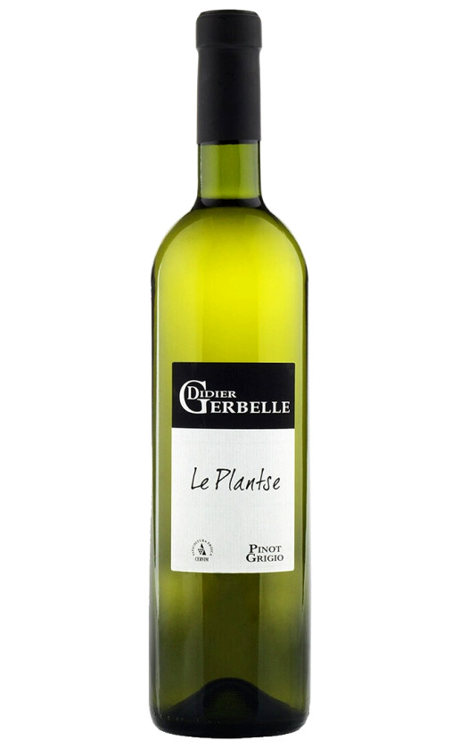 Wine Gerbelle Didier Le Plantse Pinot Grigio Vallee Daoste