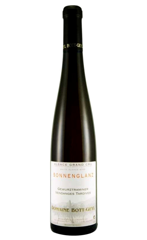 Вино Gewurztraminer Sonnenglanz Selection de Grains Nobles 2002