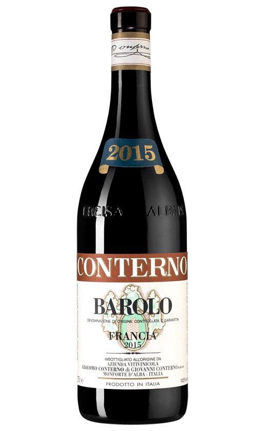Вино Giacomo Conterno Barolo Francia 2015