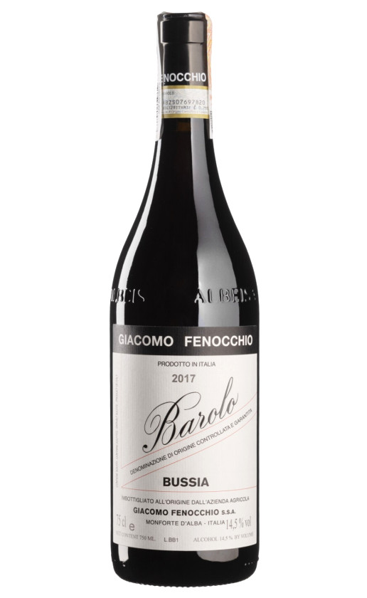 Wine Giacomo Fenocchio Barolo Bussia 2017