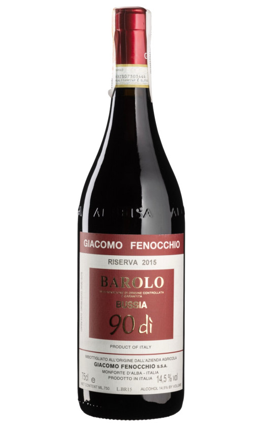 Wine Giacomo Fenocchio Barolo Bussia Riserva 2015
