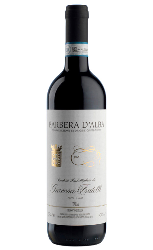 Вино Giacosa Fratelli Barbera d'Alba 2016