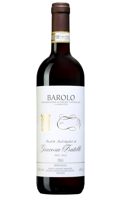 Wine Giacosa Fratelli Barolo 2017