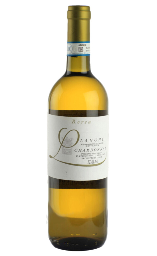 Вино Giacosa Fratelli Chardonnay Rorea Langhe 2016