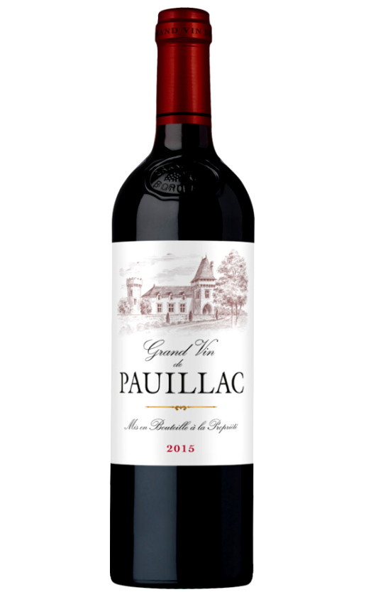 Вино Ginestet Grand Vin de Pauillac 2015