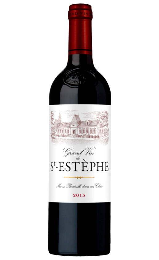 Wine Ginestet Grand Vin De Saint Estephe 2015