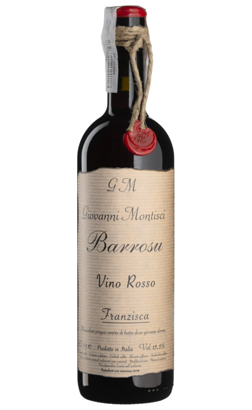 Wine Giovanni Montisci Barrosu Cannonau Di Sardegna Riserva Franzisca 2018
