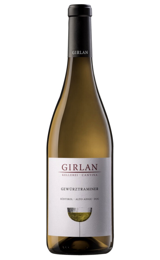 Wine Girlan Gewurztraminer Sudtirol Alto Adige 2020