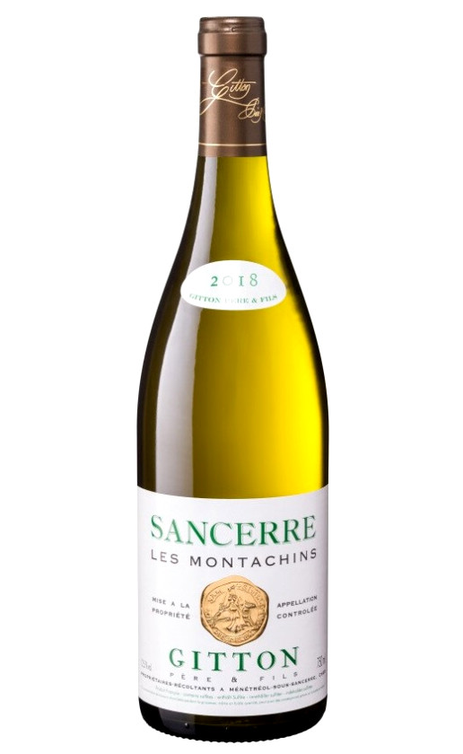 Wine Gitton Pere Fils Sancerre Les Montachins 2018