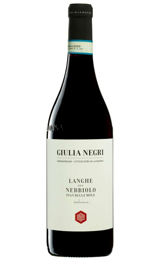 Wine Giulia Negri Nebbiolo Pian Delle Mole Langhe 2019