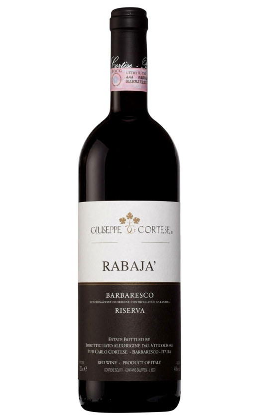 Вино Giuseppe Cortese Rabaja Barbaresco Riserva 2006