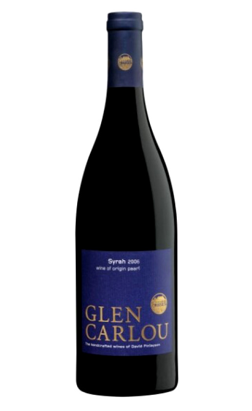 Wine Glen Carlou Syrah 2006