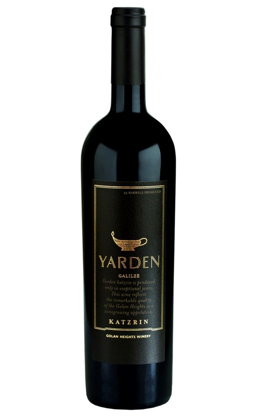Wine Golan Heights Yarden Katzrin 2014