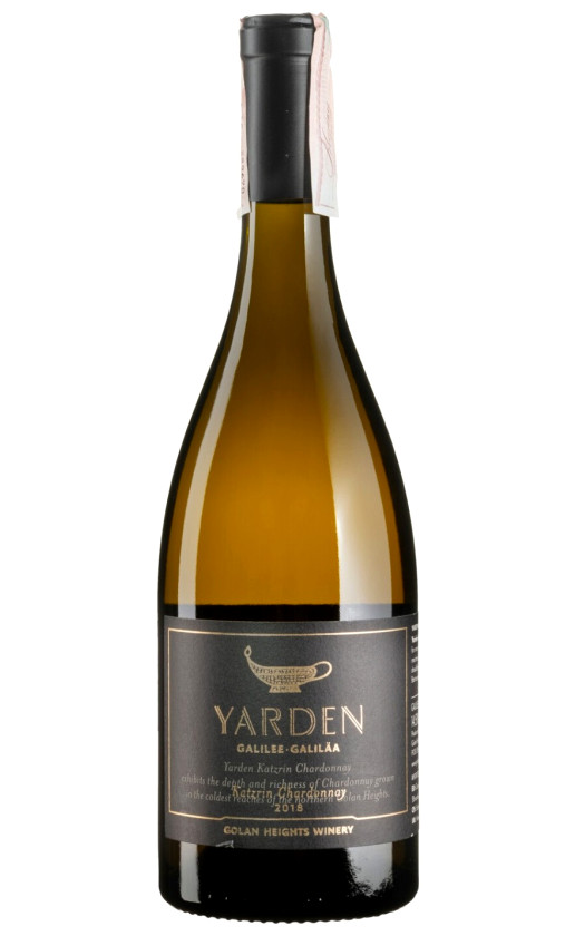 Вино Golan Heights Yarden Katzrin Chardonnay 2018