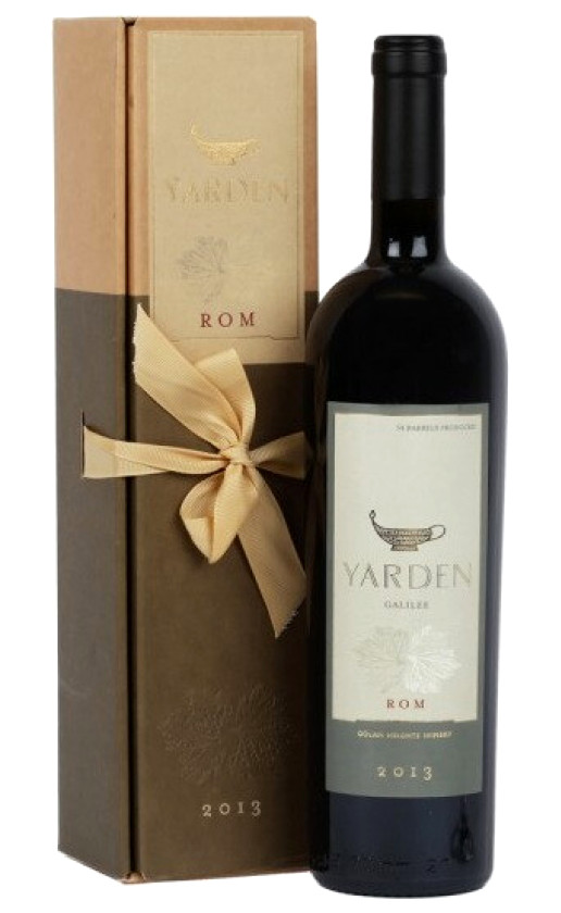 Wine Golan Heights Yarden Rom 2013 Gift Box