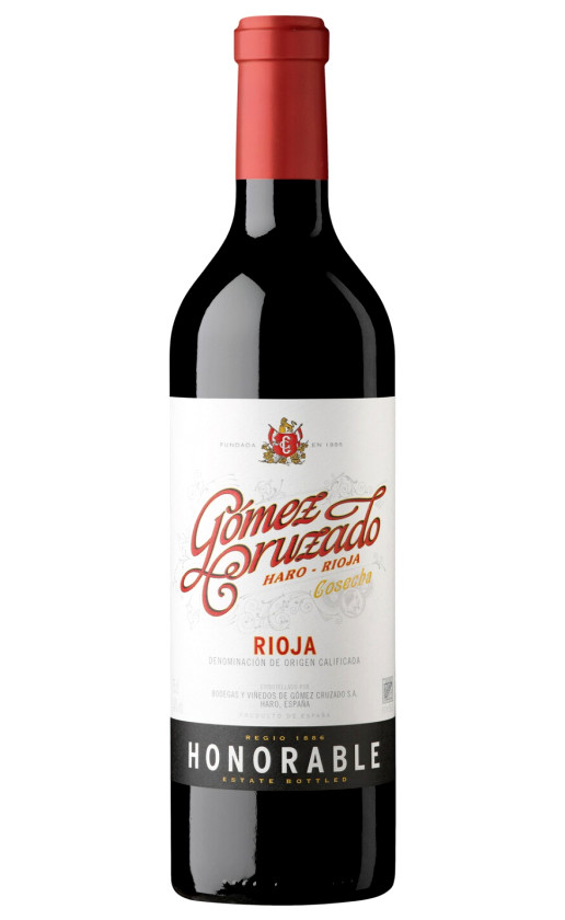 Wine Gomez Cruzado Honorable Rioja 2016