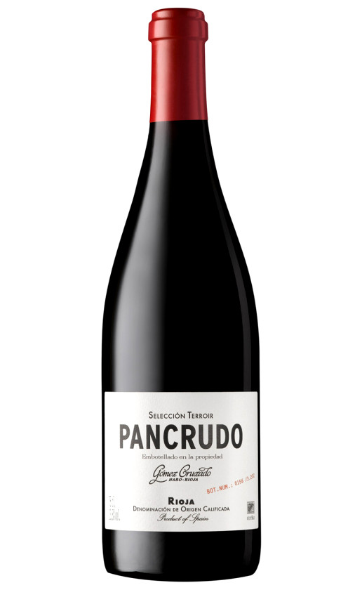 Wine Gomez Cruzado Pancrudo Rioja 2019