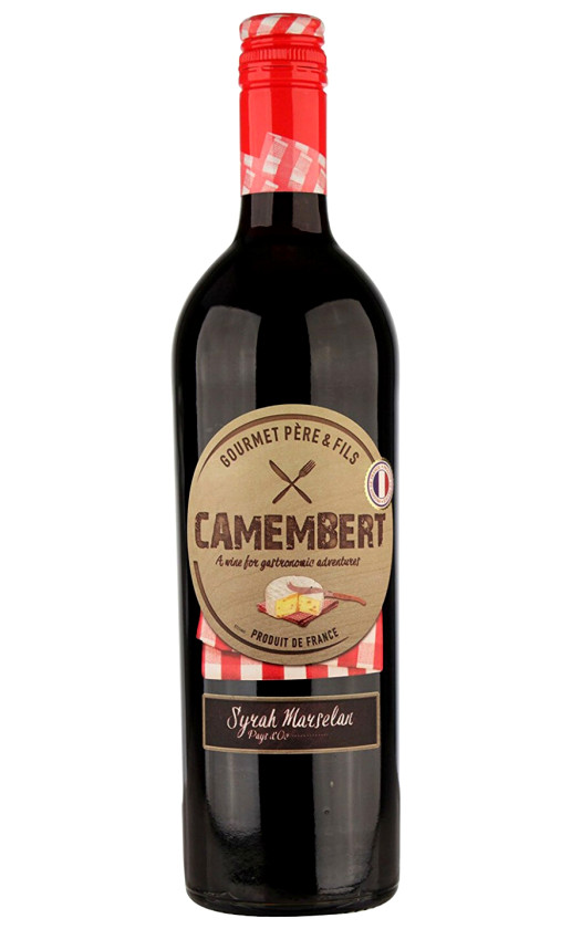 Вино Gourmet Pere Fils Camembert Syrah-Marselan