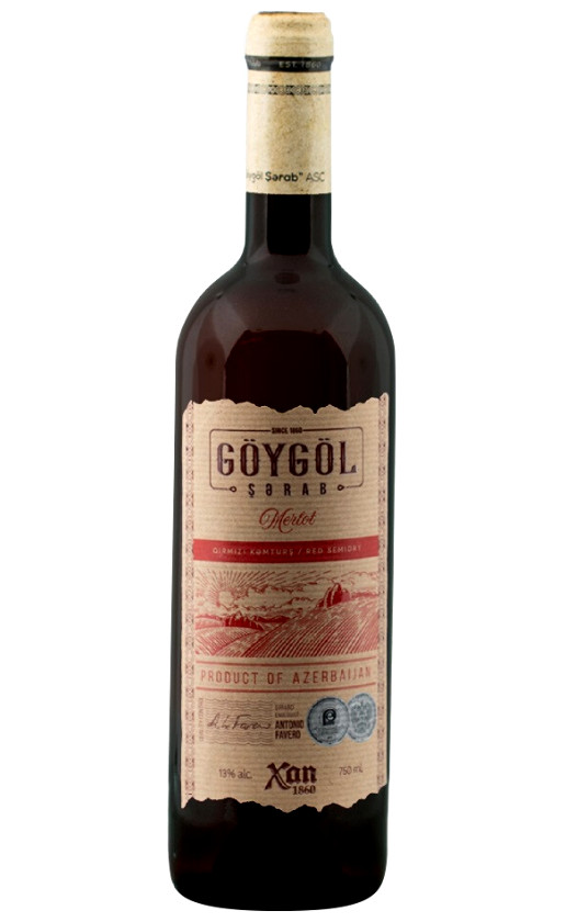 Wine Goygol Merlot Semi Dry