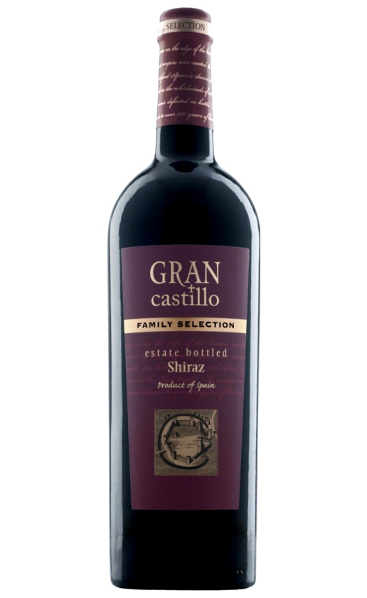 Wine Gran Castillo Family Selection Shiraz Valencia