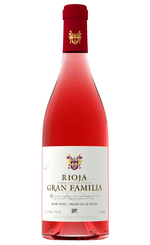Wine Gran Familia Rose Rioja A