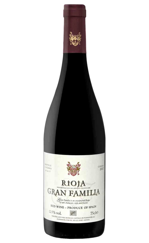 Wine Gran Familia Tinto Rioja A