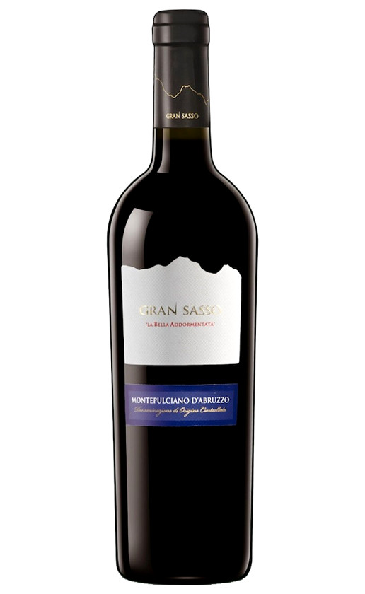 Вино Gran Sasso La Bella Addormentata Montepulciano d'Abruzzo 2016