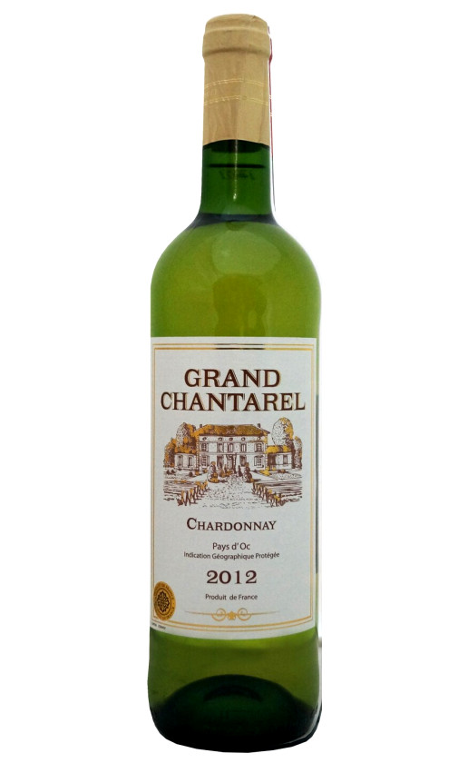 Вино Grand Chantarel Chardonnay 2012