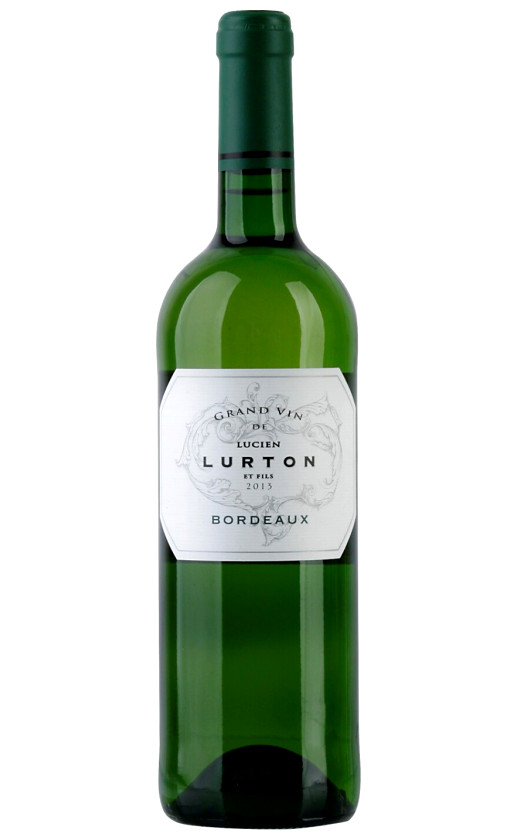 Wine Grand Vin De Lucien Lurton Et Fils Blanc Bordeaux 2013
