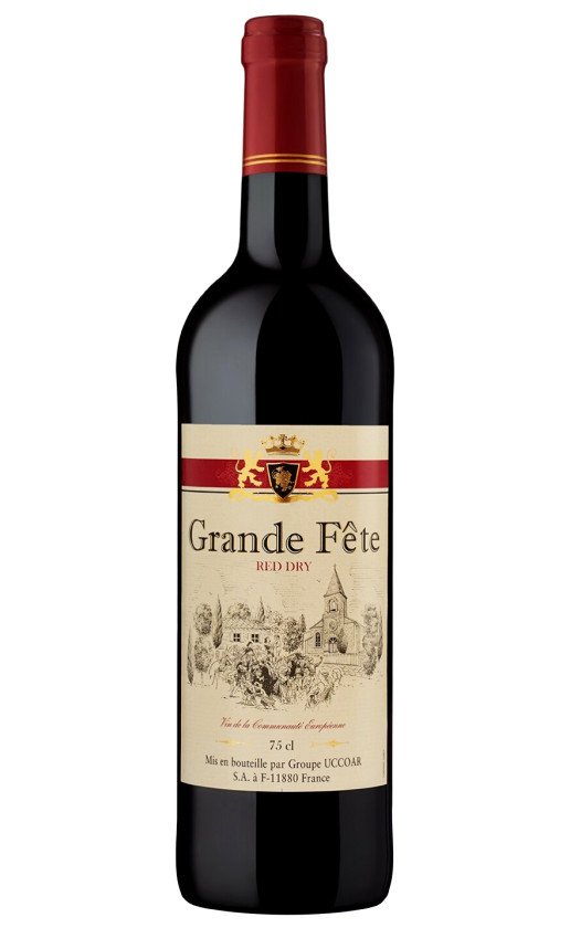 Wine Grande Fete Red Dry