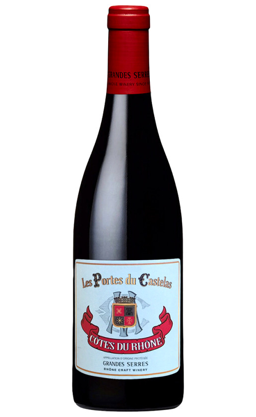 Wine Grandes Serres Cotes Du Rhone Rouge