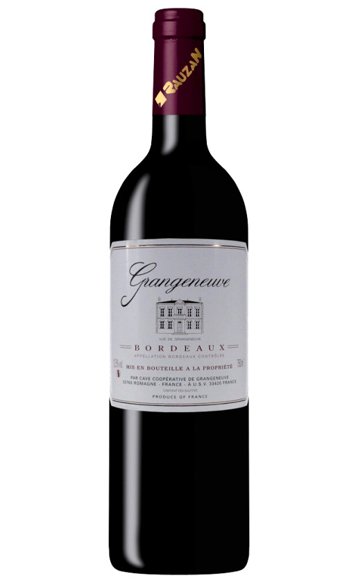 Wine Grangeneuve Rouge Sec Bordeaux