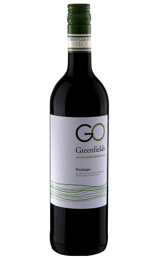 Wine Greenfields Organic Pinotage Western Cape Wo 2018