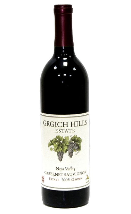 Grgich Hills Estate Cabernet Sauvignon 2005 Biodynamic Wine