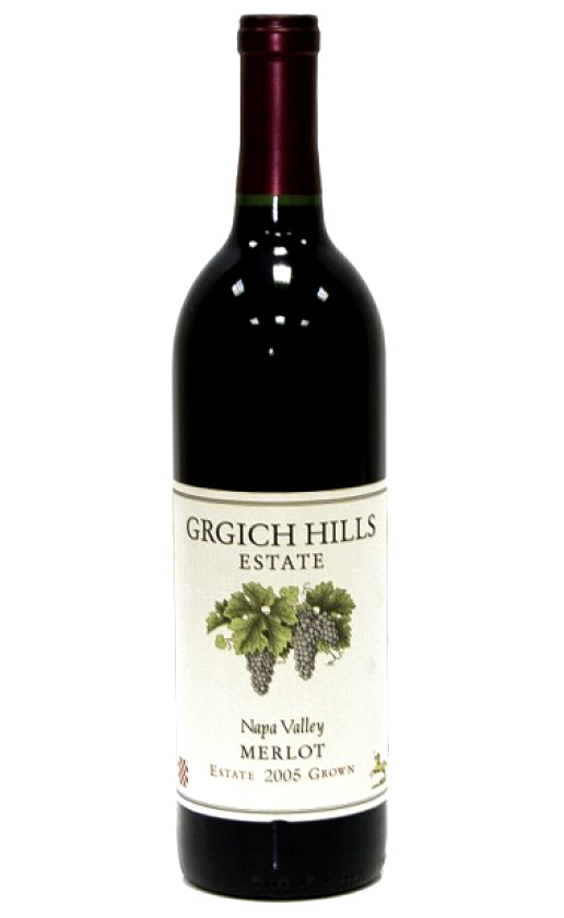Вино Grgich Hills Estate Merlot 2005 Biodynamic Wine