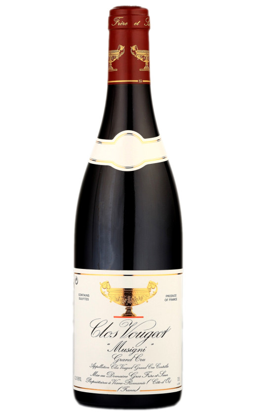 Wine Gros Frere Et Soeur Clos Vougeot Musigni Grand Cru 2013