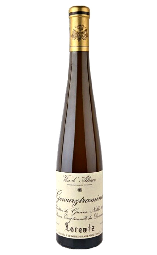Вино Gustave Lorentz Gewurztraminer Selection de Grains Nobles Alsace 2000