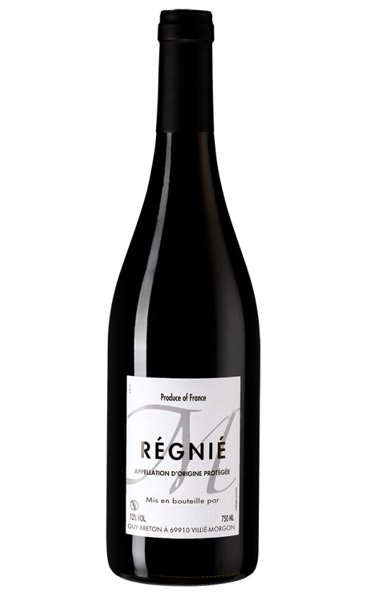 Вино Guy Breton Regnie 2019