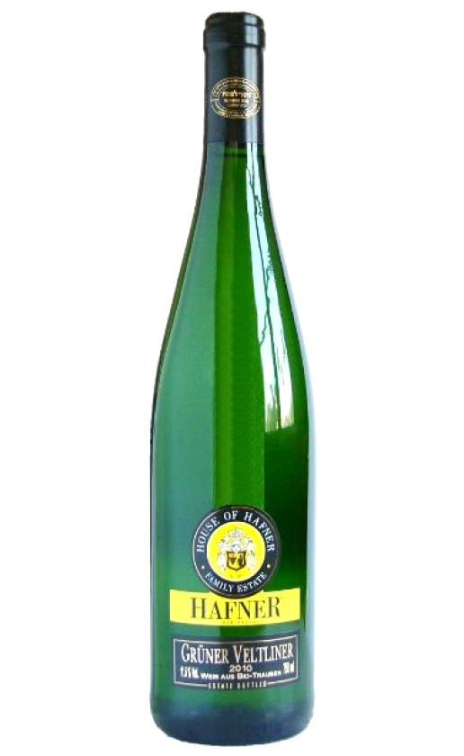 Wine Hafner Gruner Veltliner 2010