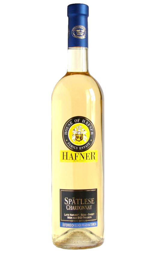 Hafner Spatlese Chardonnay Late Harvest
