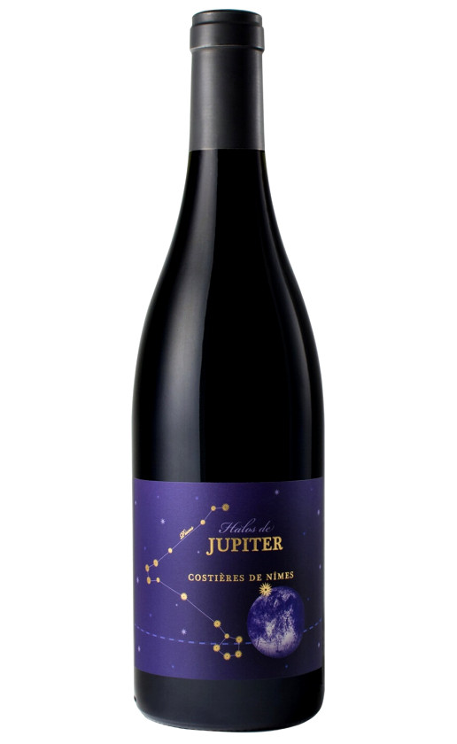 Вино Halos de Jupiter Costieres de Nimes Rouge 2018