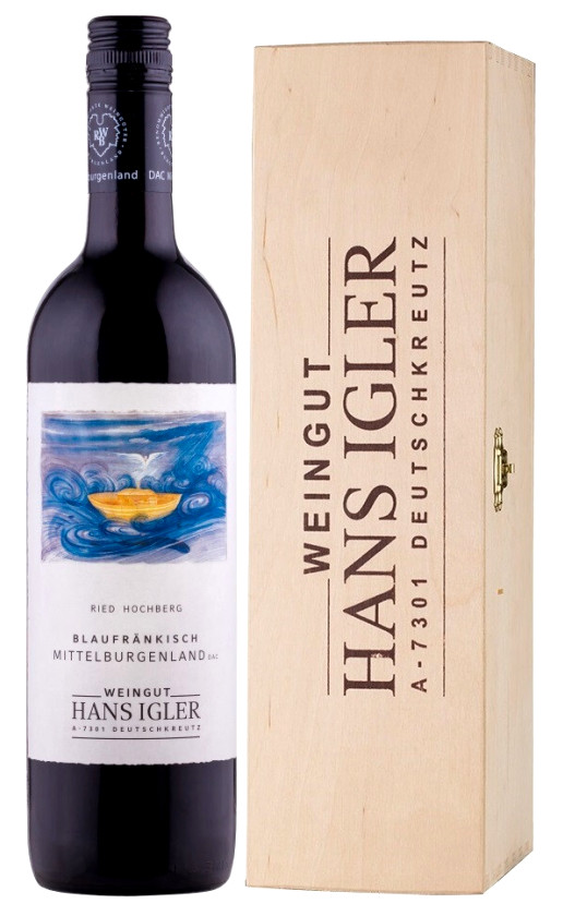 Wine Hans Igler Blaufrankisch Ried Hochberg Mittelburgenland Dac 2016 Gift Box