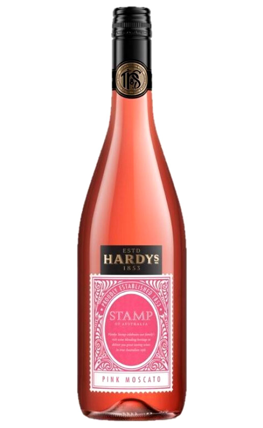 Wine Hardys Stamp Pink Moscato 2017
