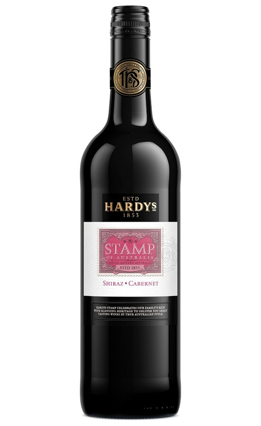 Вино Hardys Stamp Shiraz-Cabernet Sauvignon 2016